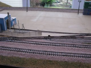 Yard entrance - track
