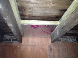 Ceiling insulation