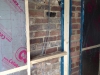 First wiring goes in