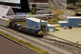 CSX entering yard