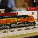 BNSF going past yard