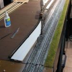 Loco storage track paving