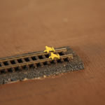 Hayes wheel stops painted and installed.